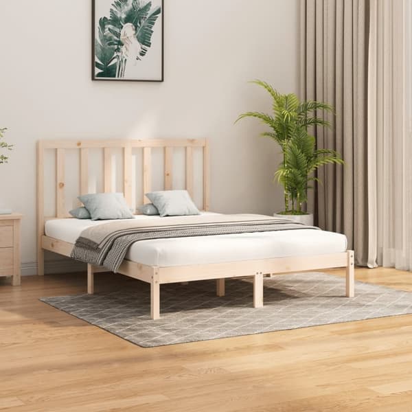 Sengeramme 140x200 cm massivt træ - Sengeramme - Sengerammer - Home & Living