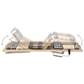 Miniatyrbillede 4 af 11: Lamelbund med elevation 42 lameller 7 zoner 80x200 cm - Sengebund - Sengebunde - Home & Living
