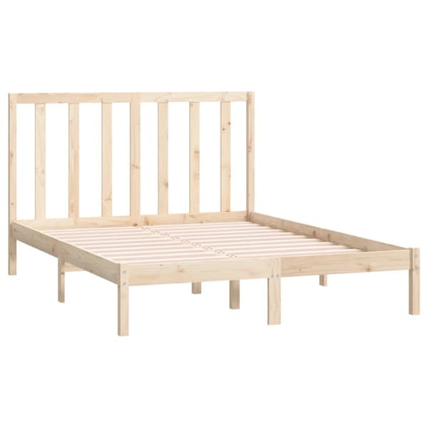 Sengeramme 140x190 cm massivt fyrretræ - Sengeramme - Sengerammer - Home & Living