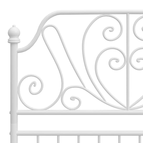 Sengestel 100x200 cm metal hvid - Sengestel - Sengeramme - Home & Living