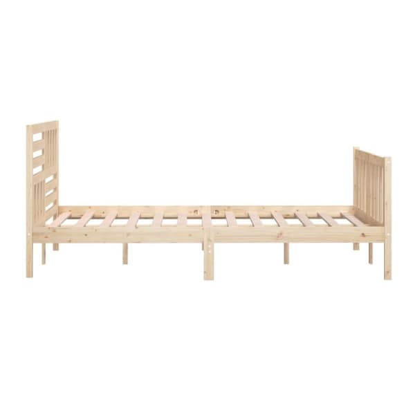 Sengeramme 140x200 cm massivt træ - Sengeramme - Sengerammer - Home & Living