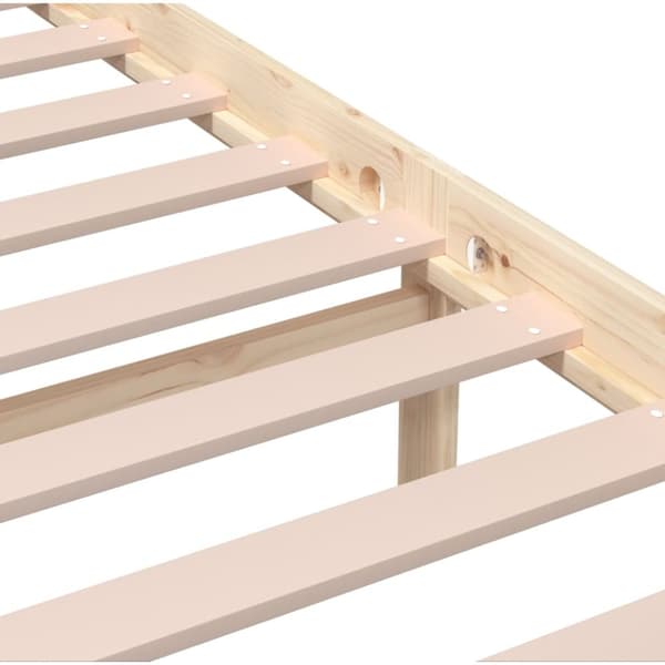 Sengeramme 140x200 cm massivt træ - Sengeramme - Sengerammer - Home & Living