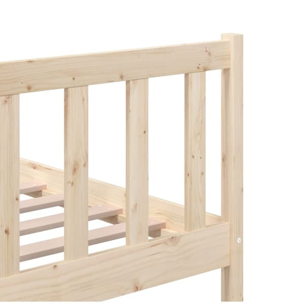 Sengeramme 140x200 cm massivt træ - Sengeramme - Sengerammer - Home & Living