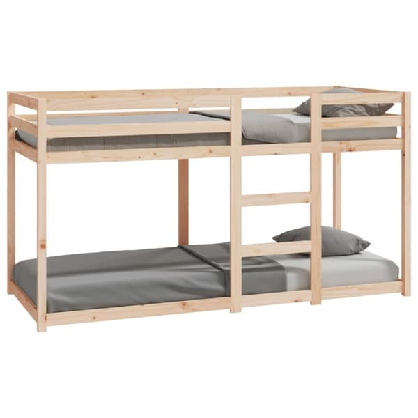 Køjeseng 80x200 cm massivt fyrretræ - Køjeseng - Køjesenge - Home & Living