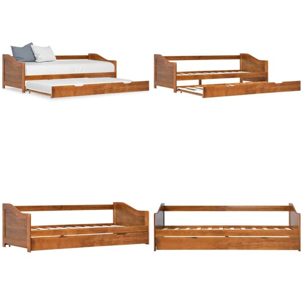 Bäddsoffa ram furu honungsbrun 90x200 cm - Bäddsoffa - Bäddsoffor - Home & Living