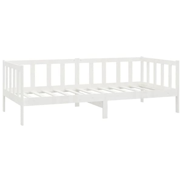 Dagbädd vit massiv furu 90x200 cm - Dagbädd - Dagbäddar - Home & Living