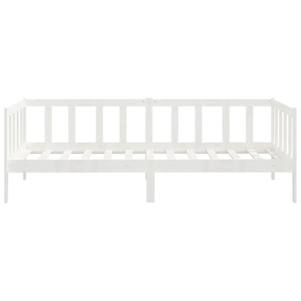Dagbädd vit massiv furu 90x200 cm - Dagbädd - Dagbäddar - Home & Living