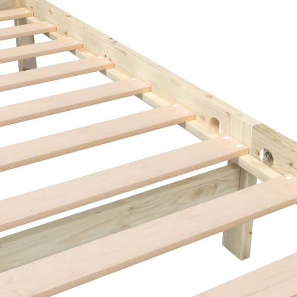 Sengeramme 140x190 cm massivt træ - Sengeramme - Sengerammer - Home & Living