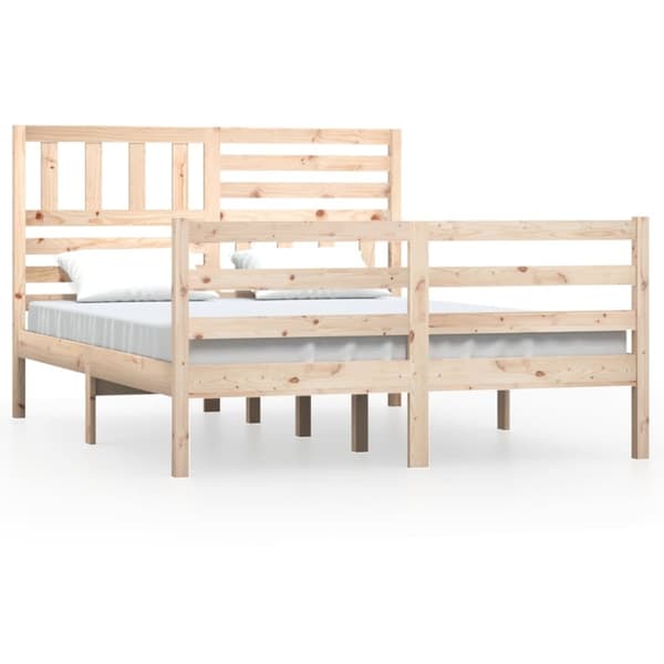 Sengeramme 120x200 cm massivt træ - Sengeramme - Sengerammer - Home & Living