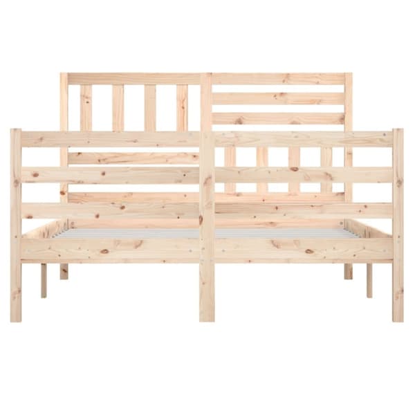 Sengeramme 120x200 cm massivt træ - Sengeramme - Sengerammer - Home & Living