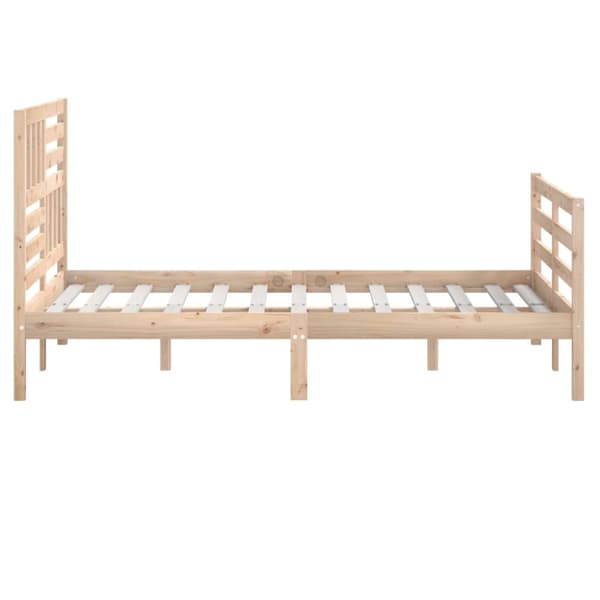 Sengeramme 120x200 cm massivt træ - Sengeramme - Sengerammer - Home & Living