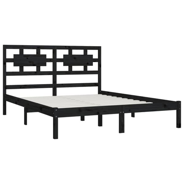 Sengeramme 180x200 cm Super King massivt fyrretræ grå - Sengestel - Sengeramme - Home & Living