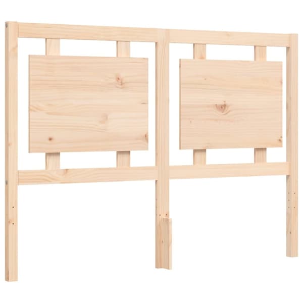 Sengeramme med sengegavl Small Double massivt træ - Sengeramme - Sengerammer - Home & Living