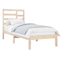 Miniatyrbillede 4 af 7: Sengeramme 90x200 cm massivt træ - Sengeramme - Sengerammer - Home & Living