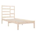 Miniatyrbillede 5 af 7: Sengeramme 90x200 cm massivt træ - Sengeramme - Sengerammer - Home & Living