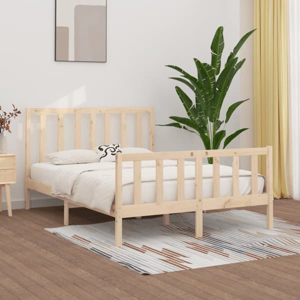Sengeramme 120x190 cm massivt træ - Sengestel - Sengeramme - Home & Living
