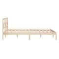 Miniatyrbillede 6 af 10: Sengeramme 140x200 cm massivt træ - Sengeramme - Sengerammer - Home & Living