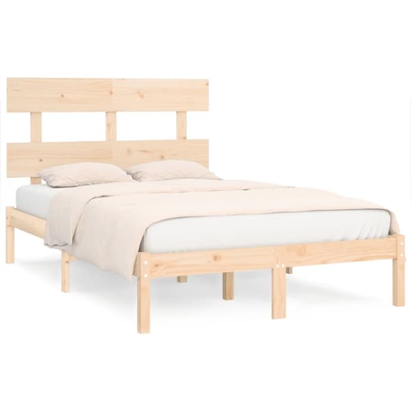 Sengeramme 140x200 cm massivt træ - Sengeramme - Sengerammer - Home & Living