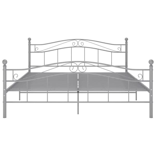 Sengestel 180x200 cm metal grå - Sengeramme - Sengerammer - Home & Living