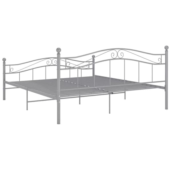 Sengestel 180x200 cm metal grå - Sengeramme - Sengerammer - Home & Living