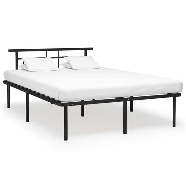 Sengestel 140x200 cm metal sort - Sengeramme - Sengerammer - Home & Living