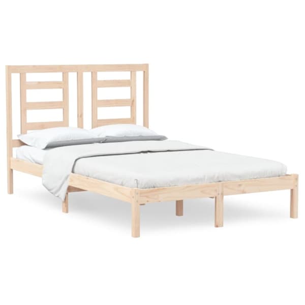 Sengeramme 120x200 cm massivt fyrretræ - Sengeramme - Sengerammer - Home & Living