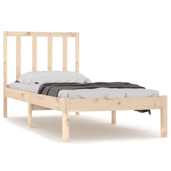 Sengeramme 90x190 cm massivt fyrretræ - Sengeramme - Sengerammer - Home & Living