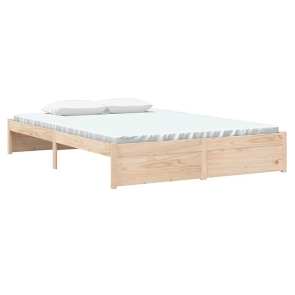 Sengeramme 140x190 cm massivt træ - Sengeramme - Sengerammer - Home & Living