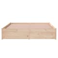 Miniatyrbillede 6 af 11: Sengeramme 140x190 cm massivt træ - Sengeramme - Sengerammer - Home & Living