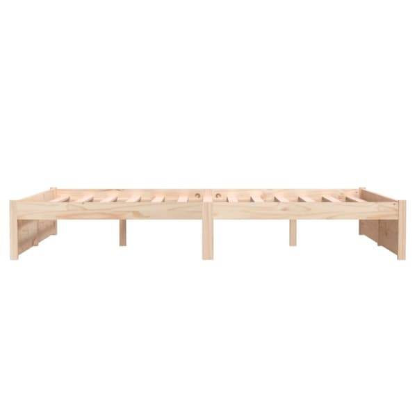 Sengeramme 140x190 cm massivt træ - Sengeramme - Sengerammer - Home & Living