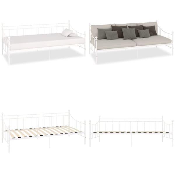 Stel til daybed 90x200 cm metal hvid - Daybedstel - Daybedramme - Home & Living