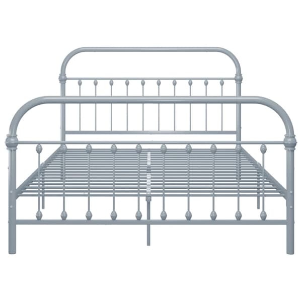 Sengestel 120x200 cm metal grå - Sengeramme - Sengerammer - Home & Living