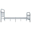 Miniatyrbillede 5 af 7: Sengestel 120x200 cm metal grå - Sengeramme - Sengerammer - Home & Living