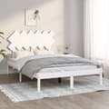 Miniatyrbillede 2 af 7: Sengeramme 120x190 cm Small Double massivt træ hvid - Sengeramme - Sengerammer - Home & Living