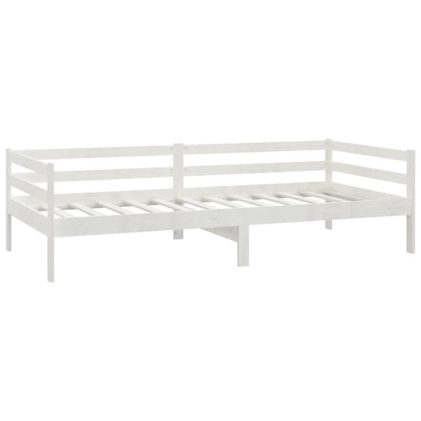 Dagbädd vit massiv furu 90x200 cm - Dagbädd - Dagbäddar - Home & Living
