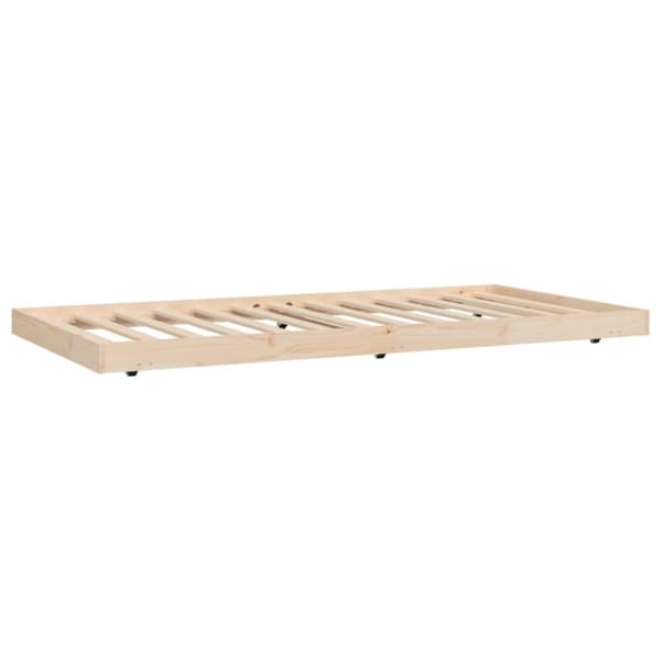 Sengeramme 100x200 cm massivt fyrretræ - Sengestel - Sengeramme - Home & Living