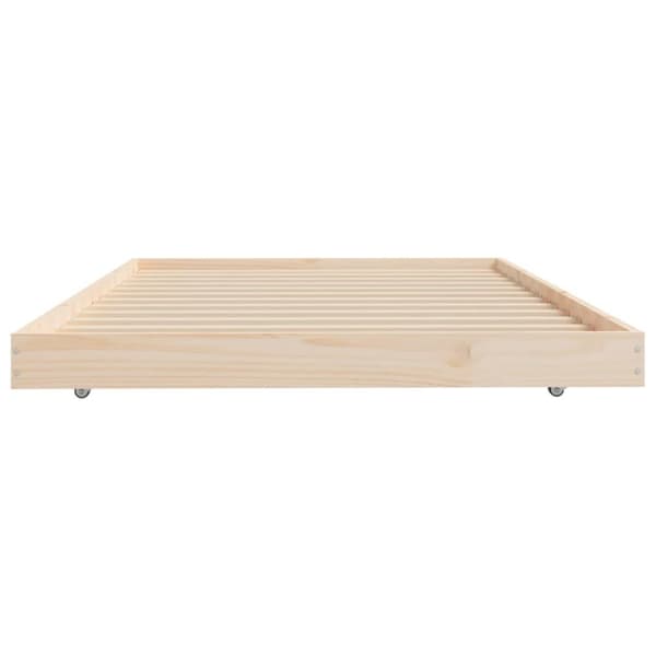 Sengeramme 100x200 cm massivt fyrretræ - Sengestel - Sengeramme - Home & Living