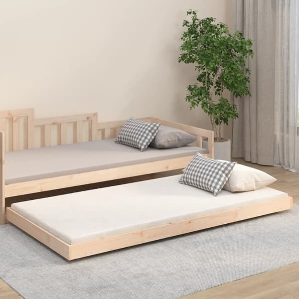 Sengeramme 100x200 cm massivt fyrretræ - Sengestel - Sengeramme - Home & Living