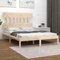 Miniatyrbillede 2 af 7: Sengeramme 120x190 cm massivt træ - Sengeramme - Sengerammer - Home & Living