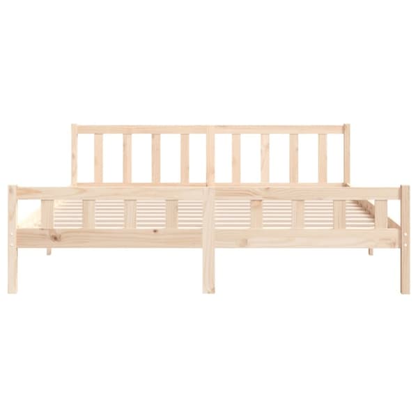 Sengeramme 160x200 cm massivt træ - Sengeramme - Sengerammer - Home & Living
