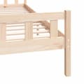 Miniatyrbillede 8 af 10: Sengeramme 160x200 cm massivt træ - Sengeramme - Sengerammer - Home & Living