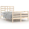 Miniatyrbillede 3 af 7: Sengeramme 120x200 cm massivt træ - Sengeramme - Sengerammer - Home & Living