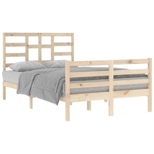 Sengeramme 120x200 cm massivt træ - Sengeramme - Sengerammer - Home & Living