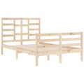 Miniatyrbillede 5 af 7: Sengeramme 120x200 cm massivt træ - Sengeramme - Sengerammer - Home & Living