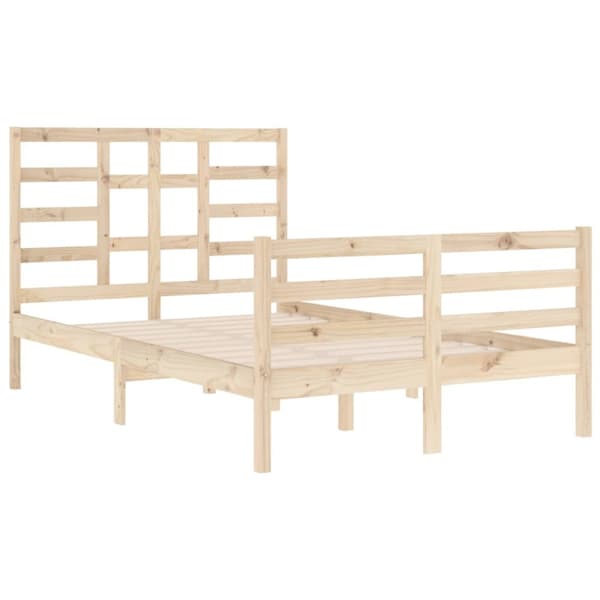Sengeramme 120x200 cm massivt træ - Sengeramme - Sengerammer - Home & Living