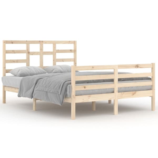 Sengeramme 140x200 cm massivt træ - Sengeramme - Sengerammer - Home & Living