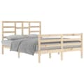 Miniatyrbillede 4 af 7: Sengeramme 140x200 cm massivt træ - Sengeramme - Sengerammer - Home & Living