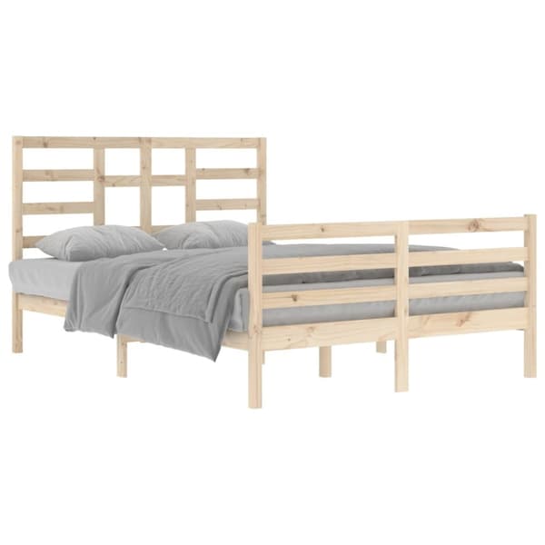 Sengeramme 140x200 cm massivt træ - Sengeramme - Sengerammer - Home & Living