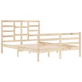 Miniatyrbillede 5 af 7: Sengeramme 140x200 cm massivt træ - Sengeramme - Sengerammer - Home & Living