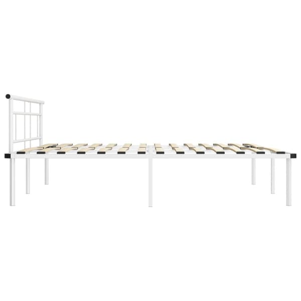 Sengestel 180x200 cm metal hvid - Sengeramme - Sengerammer - Home & Living